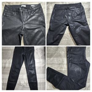 Black Shiny Jeans Jessica Simpson Size 10/30 NWOT